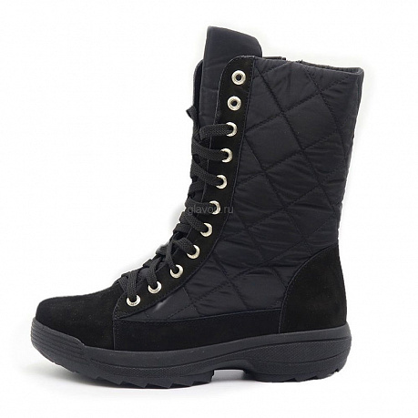 Полусапоги Dr. Spektor с шерстью женские DSM-1141 черные. Изображение 2 из 2