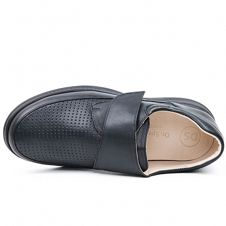 Полуботинки Dr. Spektor мужские К1955-К/Перф черные. Изображение 6 из 7