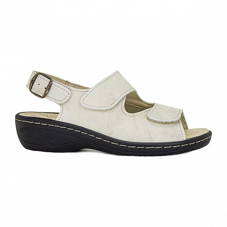 Сандалии ортопедические Ортобум женские 20323-01 песочные. Изображение 2 из 7