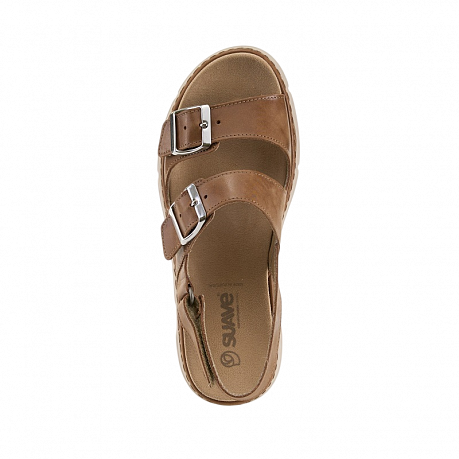 Сандалии Suave Mostar женские 12506T-3157,3157 коричневые. Изображение 4 из 4