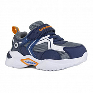 Кроссовки ортопедические Ортобум для мальчиков 33223-26 сине-серые.